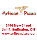 Artisan Pizza - Oakville pizza, Burlington pizza
