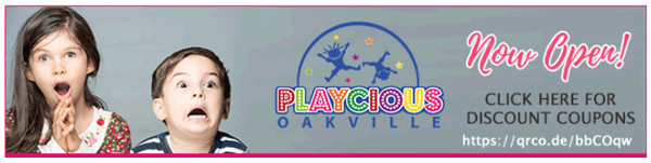 Playcious Oakville discount coupons